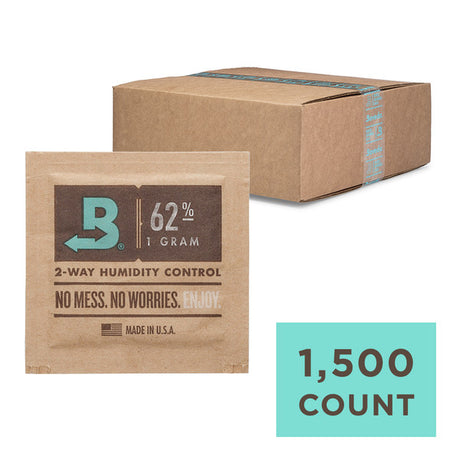Boveda Size 1 Gram Unwrapped 2-Way Humidity Control Packet, 1500 Ct.