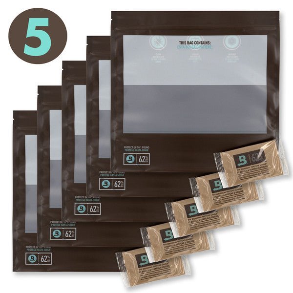 1LB Boveda Fresh Bags with RH 62% Size 67 2-Way Humidity Control Packet - GrowGreen Machines