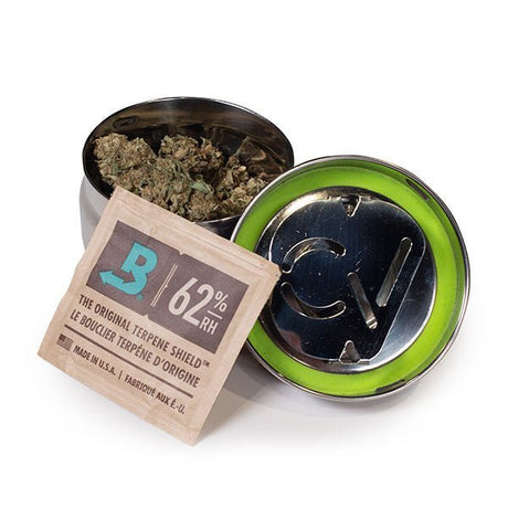 Boveda Personal CVault "Twist", Small Bud Curing and Storage Container - GrowGreen Machines