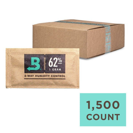 Boveda Size 1 Slim Unwrapped 2-Way Humidity Control Packet, 1500 Ct. - GrowGreen Machines