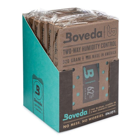 Boveda Size 320 Gram 2-Way Humidity Control Packet, Individually Overwrapped 24Ct. - GrowGreen Machines