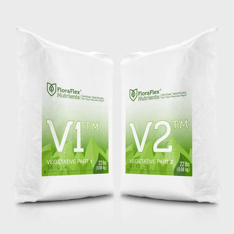 FloraFlex V1 & V2 Combo Nutrients for Entire Vegetative Stage - GrowGreen Machines