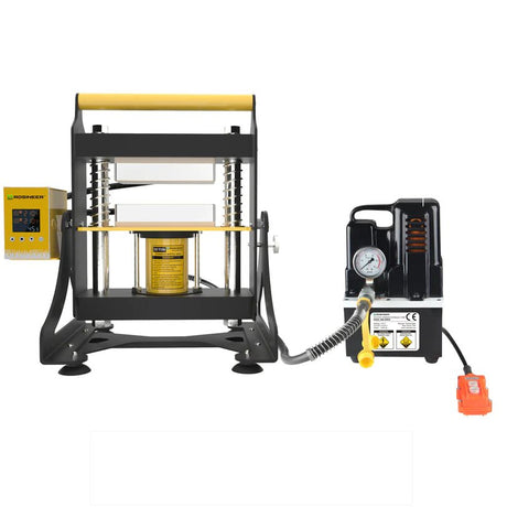 Rosineer SWING All-In-One Hydraulic Rosin Heat Press, 20 Ton - GrowGreen Machines