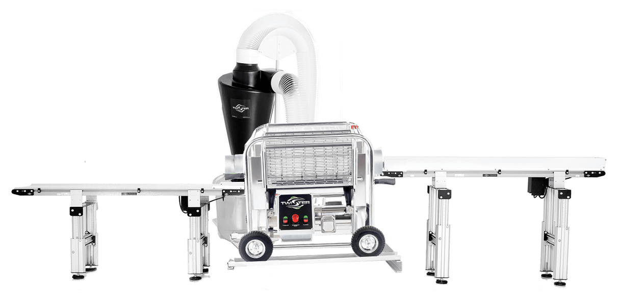 Twister Technologies T2 Wet & Dry Bud Trimming Machine & Leaf Collector/Trim Saver - GrowGreen Machines